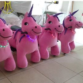 Hansel  high quality plush electric amusement rides animal battery operated elephant toy supplier
