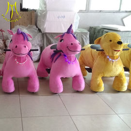 Hansel  high quality plush electric amusement rides animal battery operated elephant toy supplier