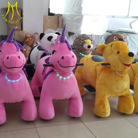 Hansel  battery operated zoo riders plush walking animal for kids supplier