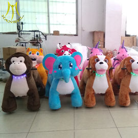 Hansel  amusement game machine electric mountable plush kids ride on stuffed animals supplier