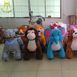Hansel  happy battery zippy animal monkey rides battery operated animal 4 wheel electric bike supplier