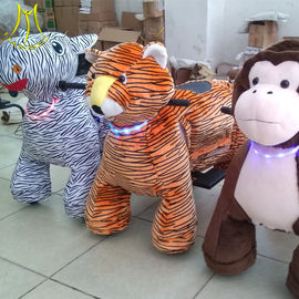 Hansel Guangzhou plush moving toy animal toy horse on 4 wheels for kids supplier