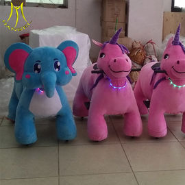 Hansel  hot-selling kids animal horse riding machine for sale plush unicorn large ride in mall supplier