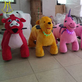 Hansel   hot selling indoor kiddy rides walking animal playground scooter for sales supplier