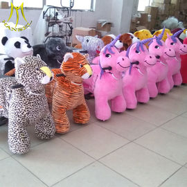 Hansel wholesale electric animal scooter panda coin operated battery scooter supplier