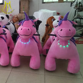 Hansel elephant animal electric ride on car walking plush unicorn animal with CE for sale supplier