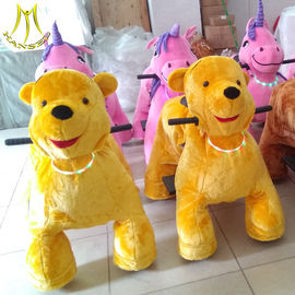 Hansel  coins animals operated scooter amusement park rides 2018 ride on animals supplier