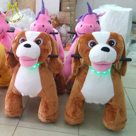 Hansel coin operated walking animal for adult and kids electronic riding animal toys for mall supplier