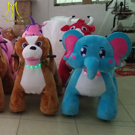 Hansel coin operated animal car ride toy animal with led zoo animal horse for outdoor supplier