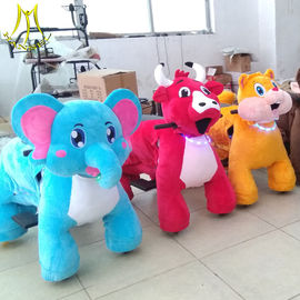 Hansel amusement park plush walking electric mountable plush motorized animal supplier