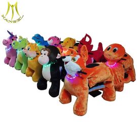 Hansel 2019 new indoor and outdoor amusement kids coin operated walking animal ride supplier