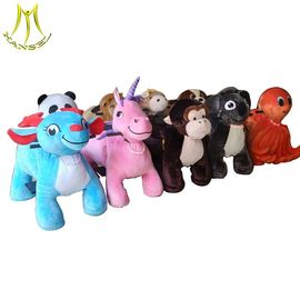 Hansel indoor and outdoor coin operated walking animal ride on animal monkey toy supplier