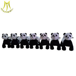 Hansel fast profits amusement rides coin operated kiddie ride on panda toy supplier