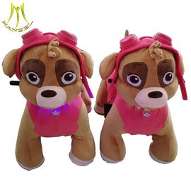 Hansel commercial pluah walking animal battery ride on horse toy pony for kids and adults supplier