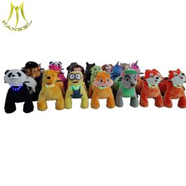 Hansel commercial pluah walking animal battery ride on horse toy pony for kids and adults supplier