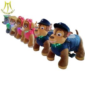 Hansel hot selling safari animals large coin operated animal car for outdoor park supplier