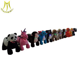 Hansel  amusement park games electric riding panda machine used kiddie rides for sale supplier