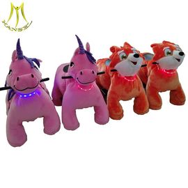 Hansel  coin operated kiddie rides for rent animal riding uniron for mall supplier