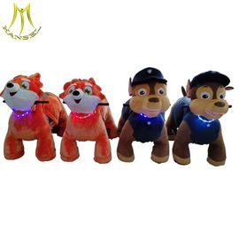 Hansel  walking animal ride for adult battery power animal amusement stuffy ride for mall supplier