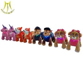 Hansel  plush motorized animals ride on animal for shopping mall supplier