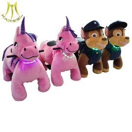 Hansel   battery unicorn ride on horse electric ride animals for shopping mall supplier
