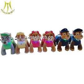 Hansel commercial walking animal ride on animal toy coin operated paw patrol ride supplier