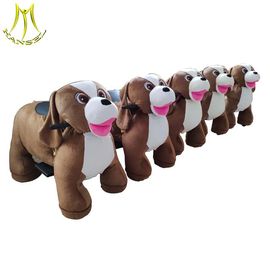 Hansel   indoor plush amusement motor bike battery operated animal ride for sales supplier