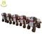 Hansel coin operated amusement animal ride on for kids  plush motorized animals electric supplier