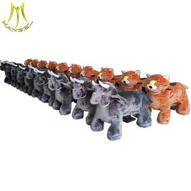 Hansel factory wholesale stuffed animals battery walking animal rides for baby and adults supplier