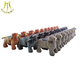 Hansel factory wholesales plush coin operated ride on animal toy animal robot for sale supplier