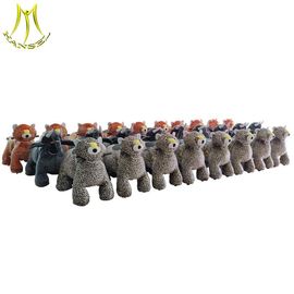 Hansel led necklace for electric plush animal rides toy for shopping mall battery power animals supplier