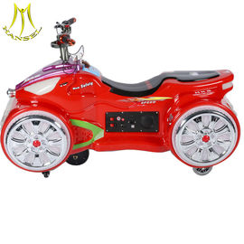 Hansel kids amusement park products battery power mall ride motorbike supplier