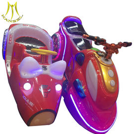 Hansel outdoor playground remote control 12V kids motorcycle for sales with two seats supplier