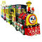 Hansel fun shopping mall amusement park ride children trackless train fiberglass body supplier