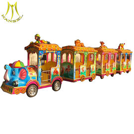 Hansel shopping mall electric amusement park trackless train rides for family supplier