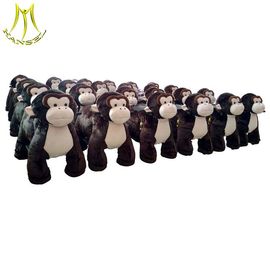 Hansel  shopping mall 150KG bearing motorized plush riding animals for children and adult supplier