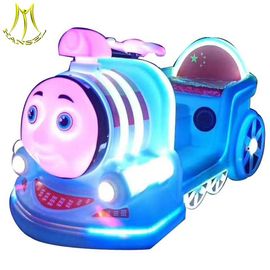 Hansel hot sale kids electric train motorcycle for amusement park supplier