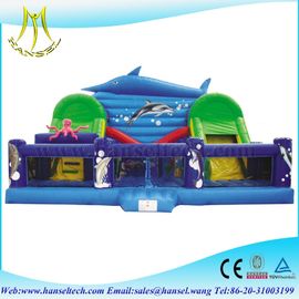 Hansel high quality commercial inflatable amusement play house for kids